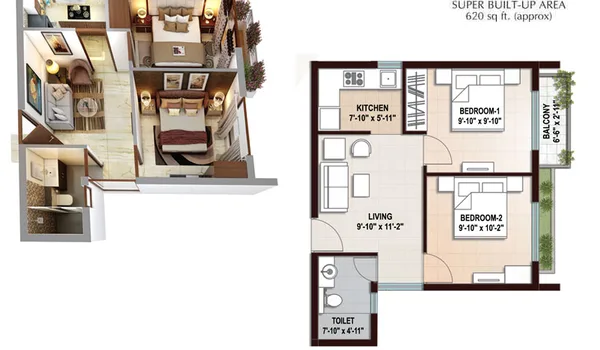 2 BHK Apartments for Sale in Devanahalli 2026